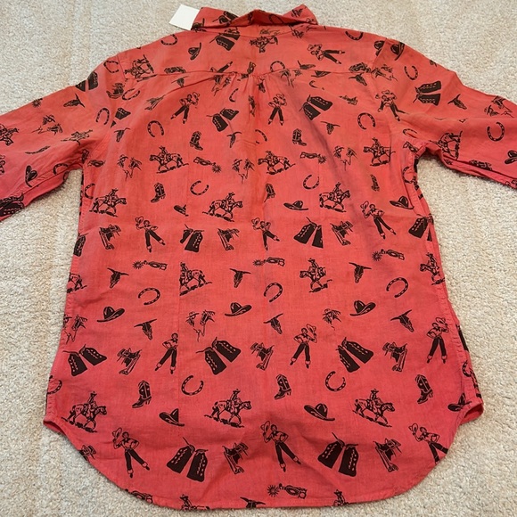 Double RL Western Print Shirt - Picture 4 of 4